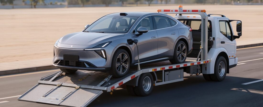 Electric Vehicle Towing 101: Why EVs Need a Flatbed, Not a Hook