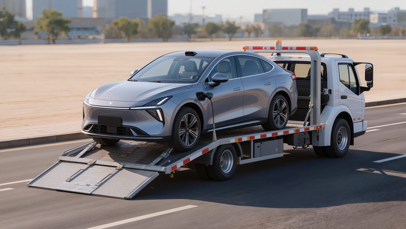 Electric Vehicle Towing 101: Why EVs Need a Flatbed, Not a Hook